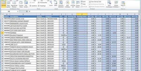 Vending Machine Tracking Spreadsheet Spreadsheet Downloa vending ...