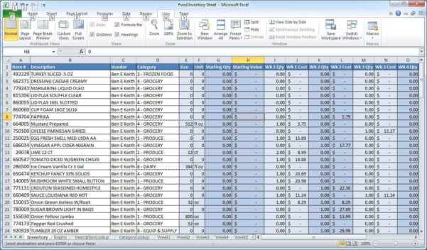 Vending Machine Tracking Spreadsheet — db-excel.com