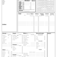 Video Game Inventory Spreadsheet Inside Character Sheet  Wikipedia