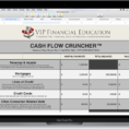 Vip Financial Education Spreadsheet Download within Cash Flow Cruncher™ Financial Spreadsheet  Better Than A Budget