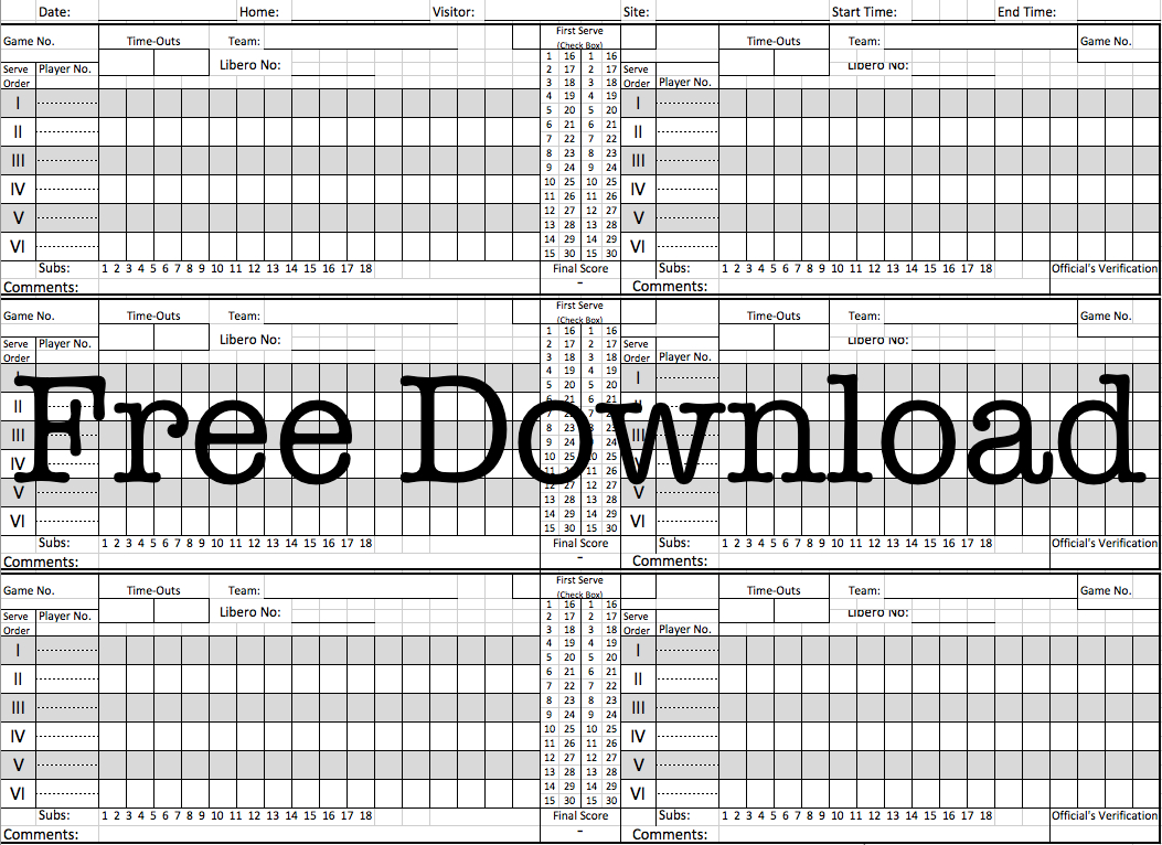 Volleyball Statistics Excel Spreadsheet With Regard To How To Take 