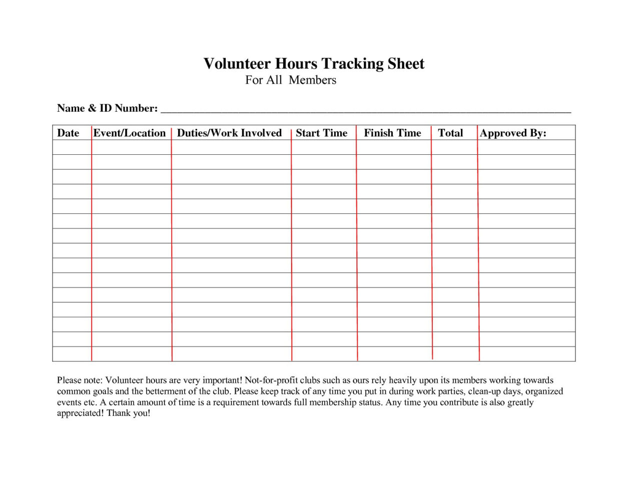 Volunteer Hour Tracking Spreadsheet For Mileage Tracker Spreadsheet New Template Work Hours Log Working