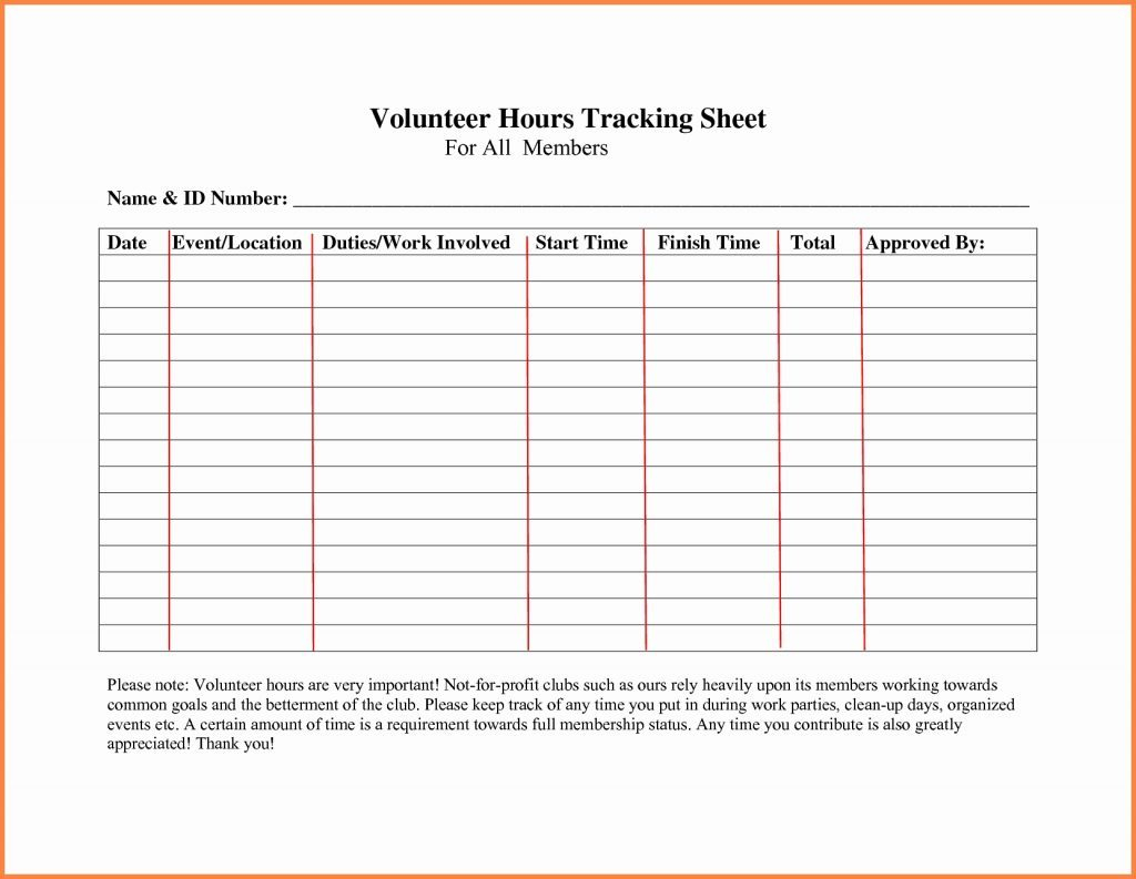Volunteer Hour Tracking Spreadsheet Throughout Volunteer Tracking Spreadsheet  Aljererlotgd