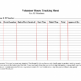 Volunteer Spreadsheet Throughout Volunteer Spreadsheet Template Image Of Volunteer Tracking Sheet