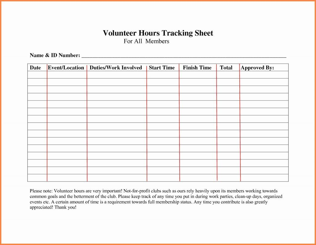 Volunteer Tracking Spreadsheet Throughout Volunteer Tracking Spreadsheet  Aljererlotgd