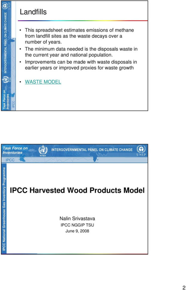 Waste Inventory Spreadsheet Within Inventories Intergovernmental Panel On Climate Change. Ipcc Emission