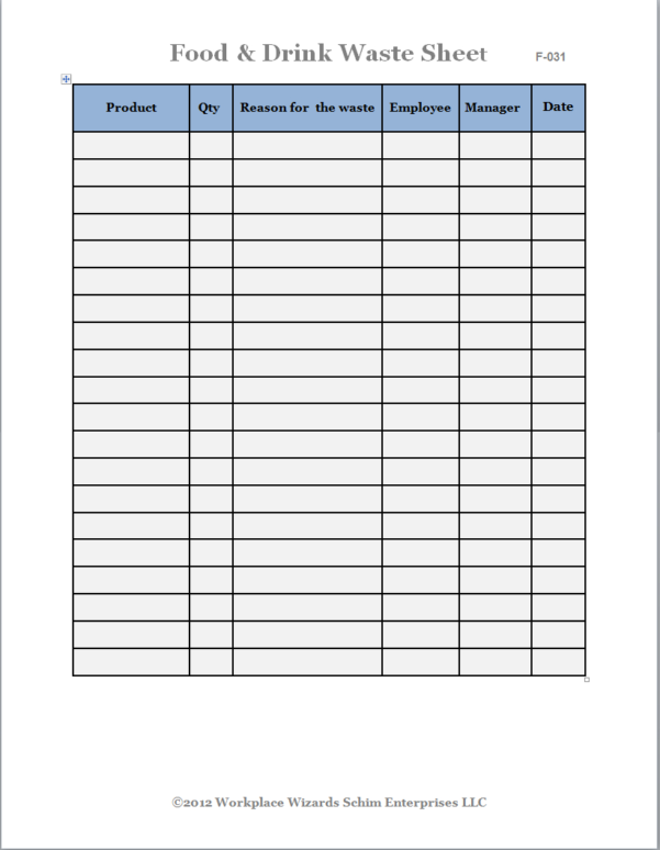 Waste Tracking Spreadsheet Spreadsheet Downloa hazardous waste tracking