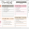 Wedding Excel Spreadsheet Intended For Printable Wedding Checklist  Excel Template  Savvy Spreadsheets