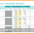 Wedding Expense Excel Spreadsheet Inside 8+ Wedding Budget Excel Spreadsheet  Credit Spreadsheet