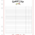 Wedding Guest Excel Spreadsheet Throughout Free Wedding Guest List Excel Spreadsheet Invite Uk Template