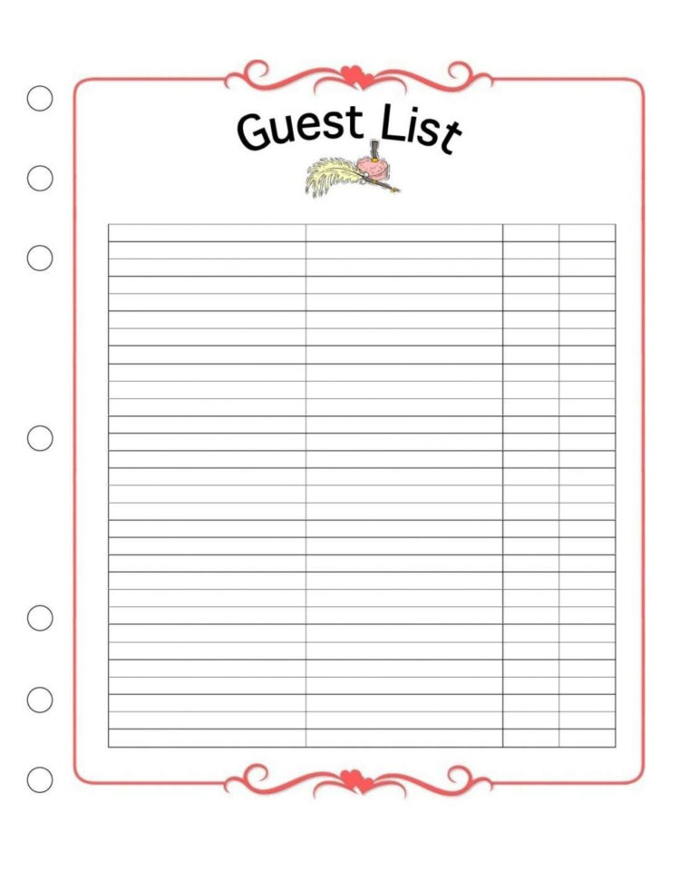 Wedding Guest Excel Spreadsheet Throughout Free Wedding Guest List Excel Spreadsheet Invite Uk Template
