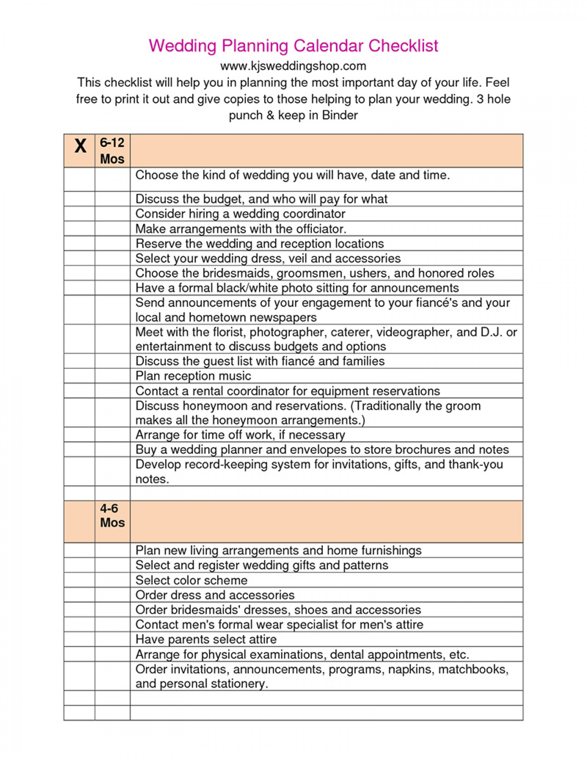 wedding planning checklist excel spreadsheet inside 015