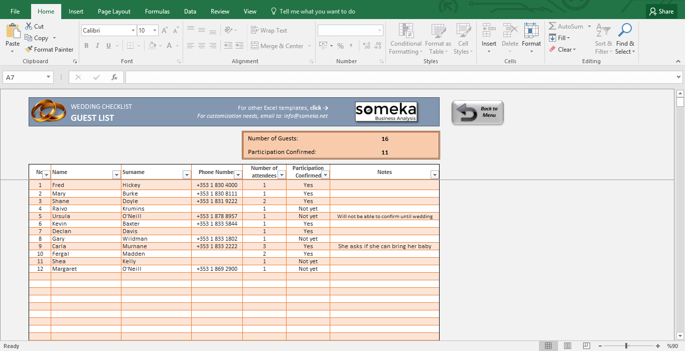 Wedding Planning Checklist Excel Spreadsheet Intended For Wedding Checklist  Excel Template For Wedding Planning