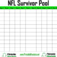 Weekly Football Pool Excel Spreadsheet Regarding Nfl Week 5 Pick Sheet  Hashtag Bg