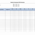 Weekly Schedule Spreadsheet In Employee Schedule Spreadsheet Invoice Template Google Sheets