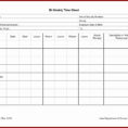 Weekly Timesheet Spreadsheet For Excel Weekly Timesheet Template With Formulas – Spreadsheet Collections