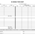 Weekly Timesheet Spreadsheet Regarding Times Sheet Template And 8 Bi Weekly Timesheet Template Timeline
