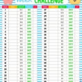 Wendler 531 Spreadsheet Intended For 52 Week Money Challenge Excel  Kayakmedia.ca