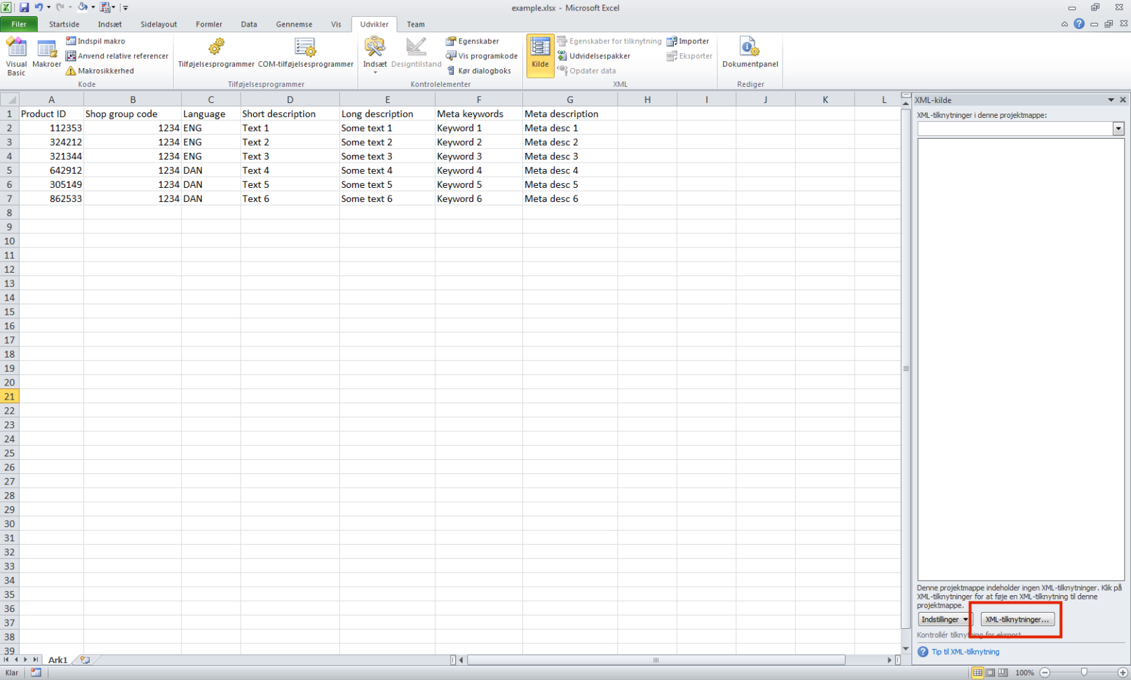 What Is An Xml Spreadsheet In Eseller Cloud Support And Docs
