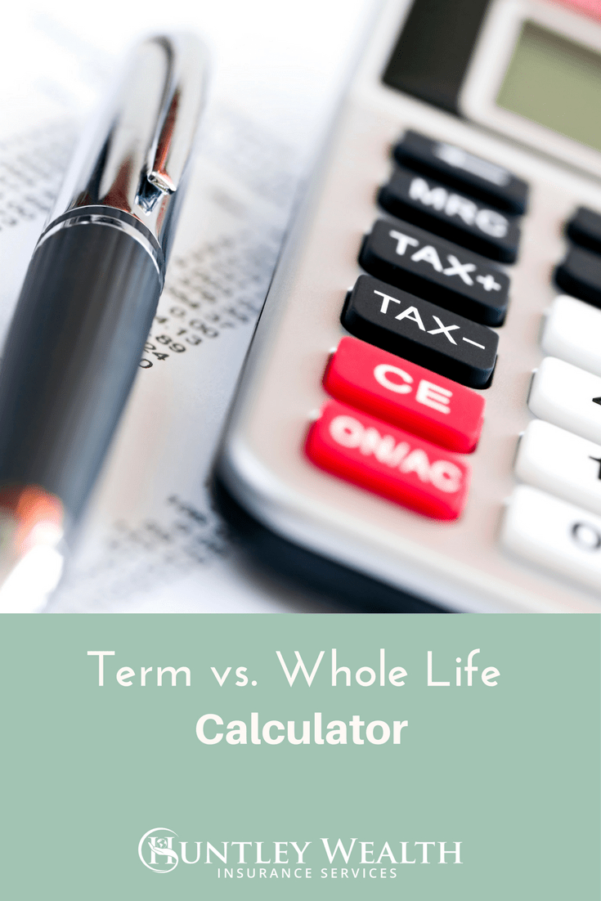 Whole Life Insurance Spreadsheet inside Term Vs. Whole Life Insurance
