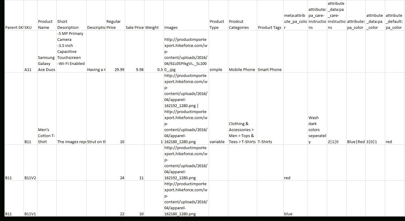 Woocommerce Spreadsheet Pertaining To Importing Woocommerce Products From Microsoft Excel File  Webtoffee