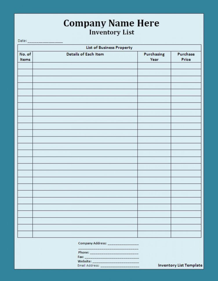 Word Spreadsheet Template Intended For 001 Small Business Inventory Spreadsheet Template Of Free List Word