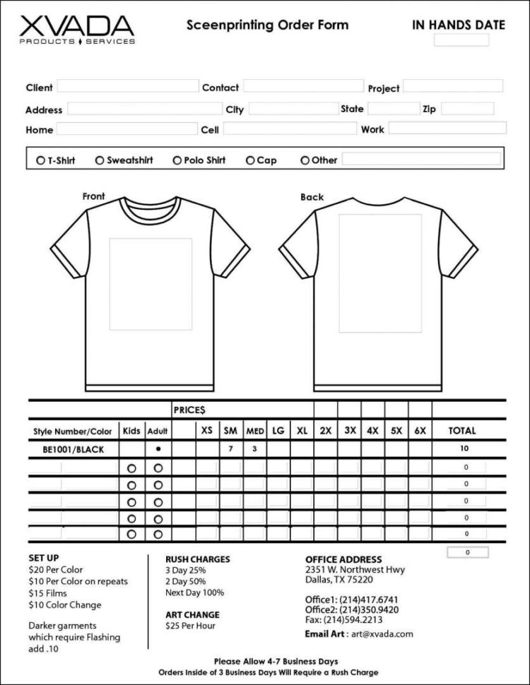 Word Spreadsheet Template Pertaining To Jewelry Inventory Spreadsheet Template With Sample T Shirt Order