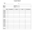 Work Expenses Spreadsheet Template With Regard To 40+ Expense Report Templates To Help You Save Money  Template Lab