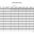 Work Schedule Spreadsheet Pertaining To Employee Work Schedule Spreadsheet  Awal Mula