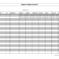Work Spreadsheet Throughout Employee Schedule Excel Spreadsheet And Employee Work Schedule