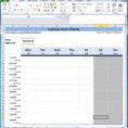 Working With Excel Spreadsheets In Free Employee Training Schedule Template Excel Scheduling