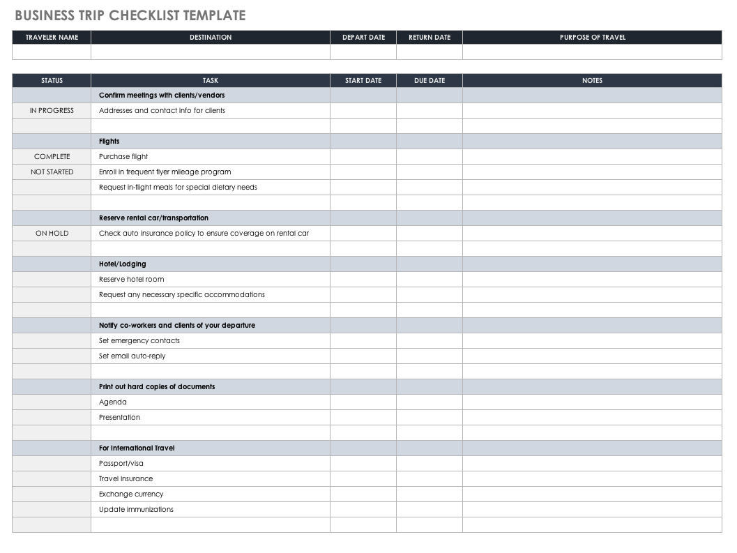 Workload Tracking Spreadsheet Pertaining To Free Task And Checklist Templates  Smartsheet