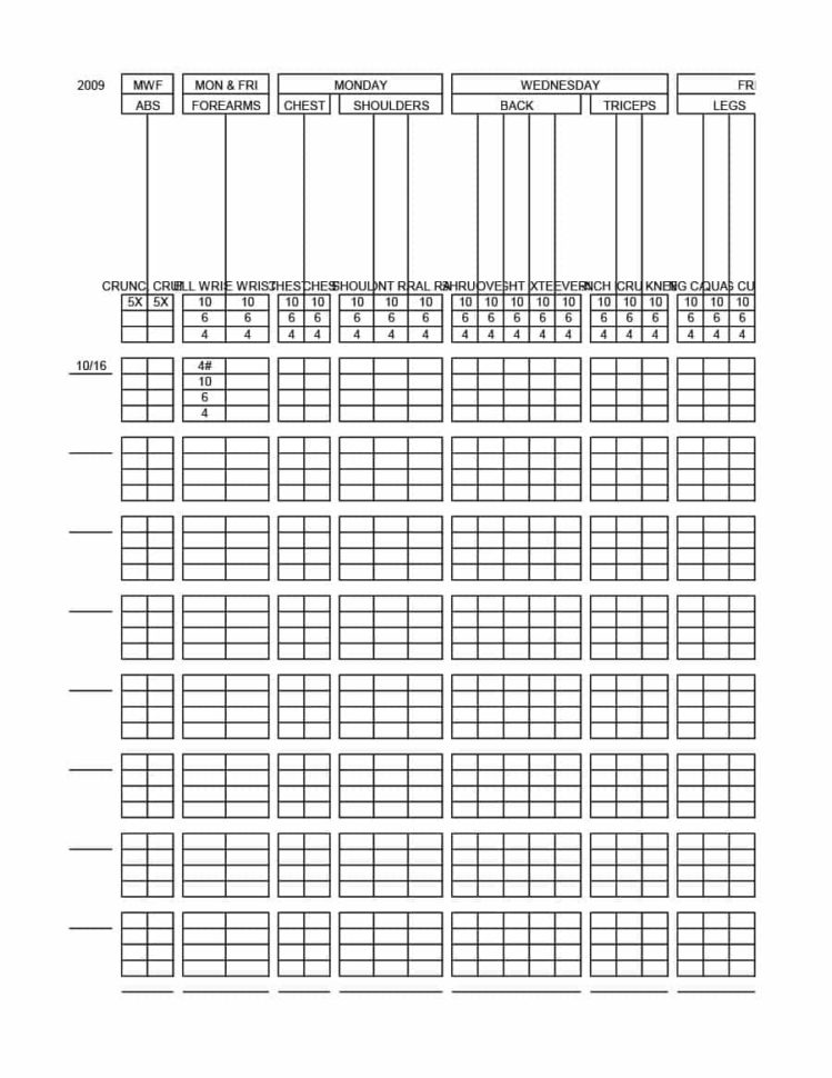 Workout Routine Spreadsheet With Regard To 40+ Effective Workout Log Calendar Templates Template Lab Workout Routine Spreadsheet With Regard To 40+ Effective Workout Log Calendar Templates Template Lab