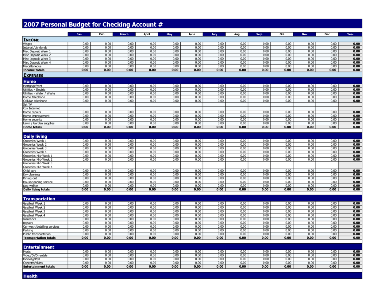 Yearly Budget Spreadsheet Within Samples Of Budget Spreadsheets  Tagua Spreadsheet Sample Collection