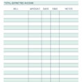 001 Printable Budget Worksheet  Plan S