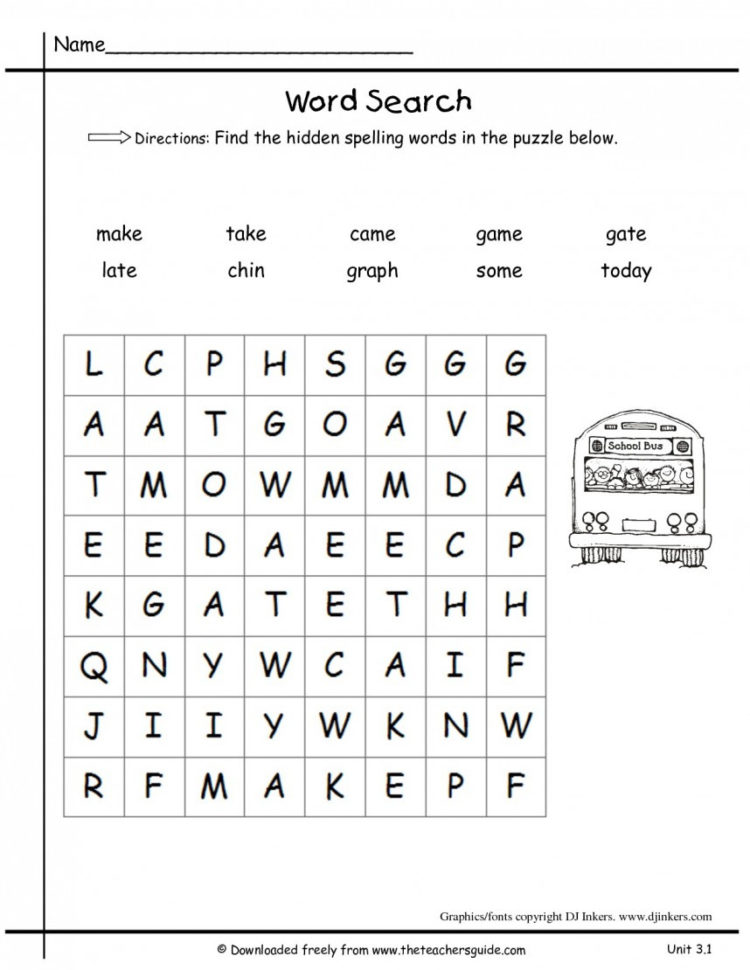 001 Printable Word Free 1St Grade Sight Impressive