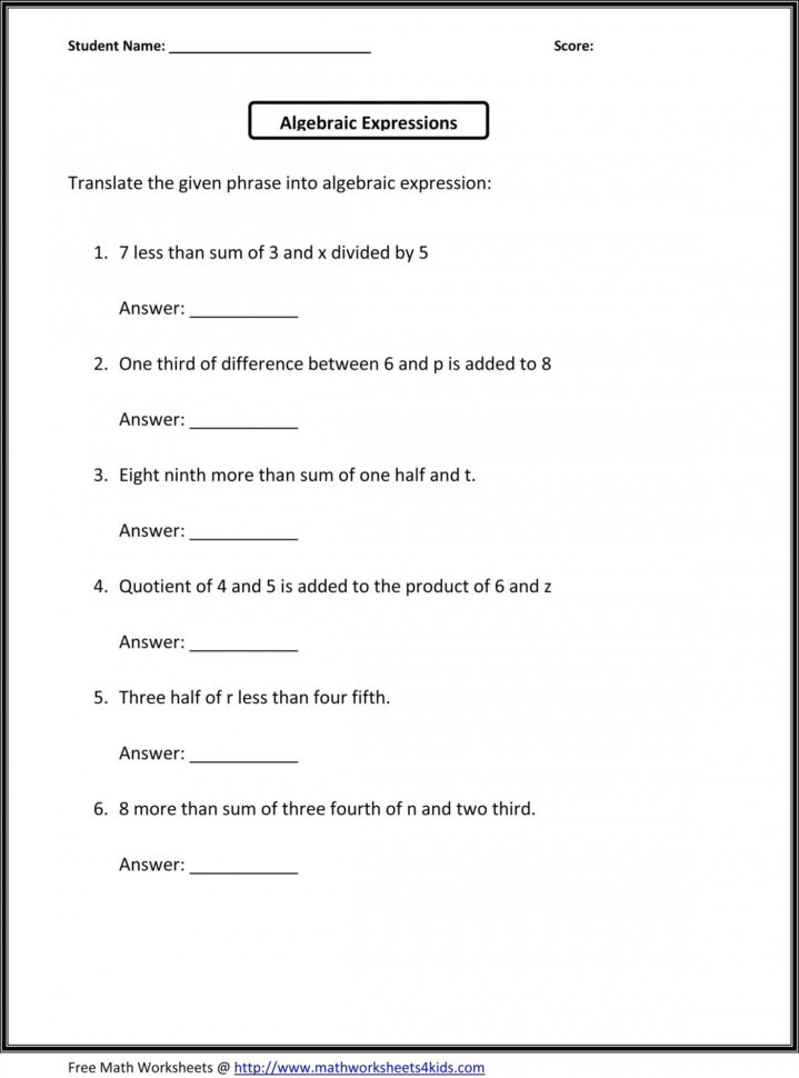 002 Printable Word Free 6Th Grade Math Wonderful Problems