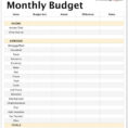 009 Budget Worksheets Printable Kits  Ideas Rare