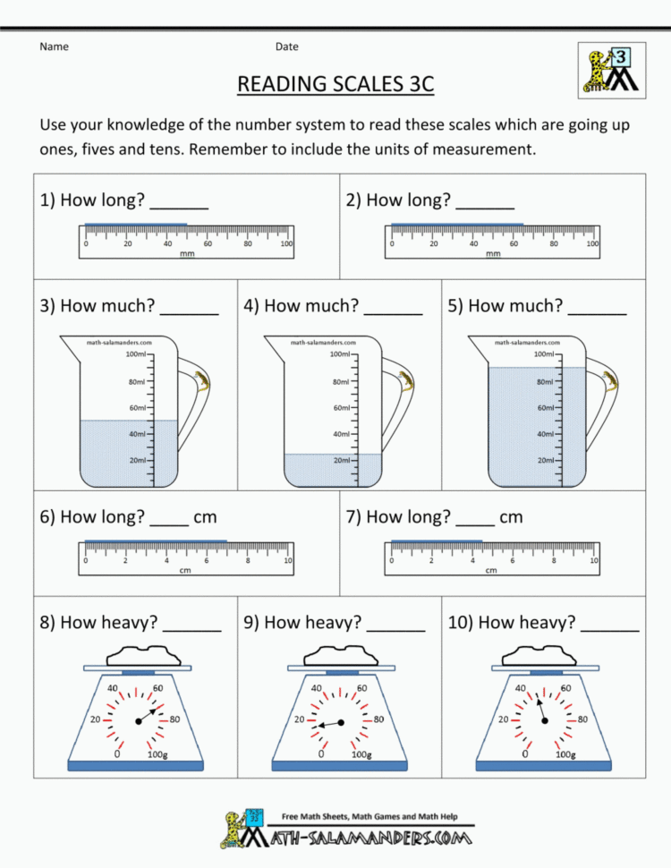 009 Worksheet Free Printable Worksheets For 3Rd Grade Math ...