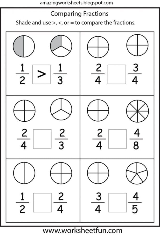 010 4Th Grade Fractions Riddles Free Incredible Fraction