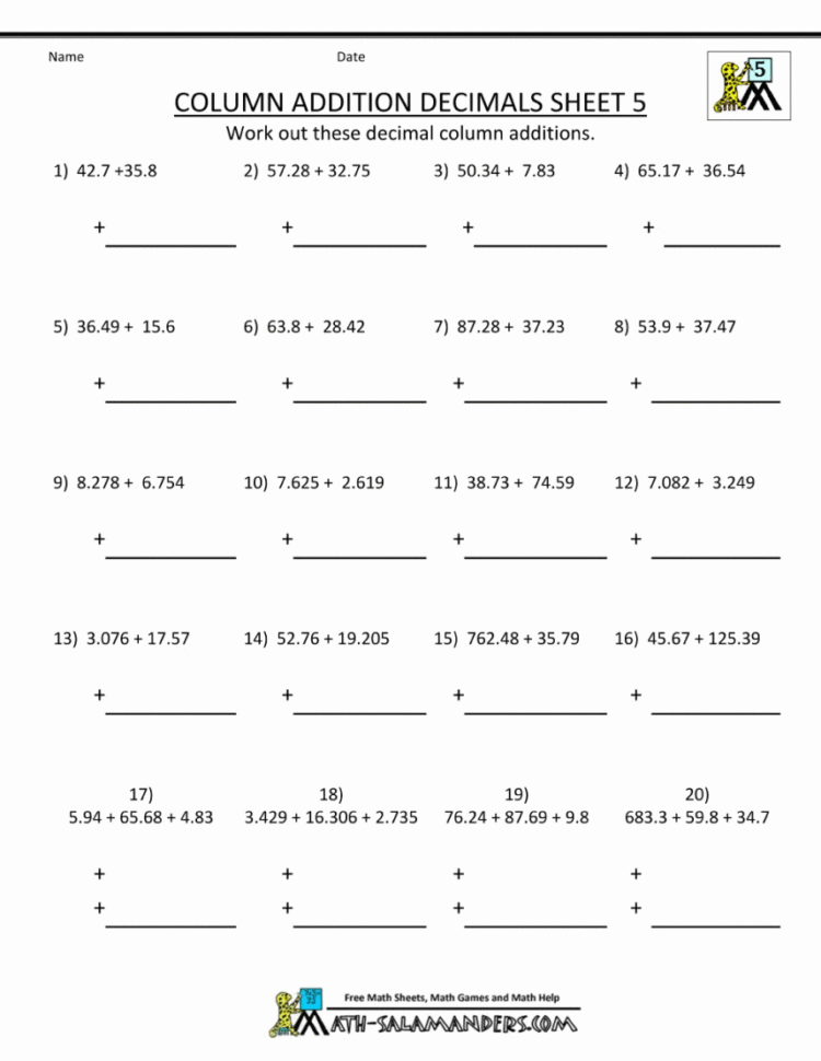 010 Addition And Subtraction Word Problems Impressive