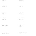 010 Printable Word Exponential Equations Worksheet Math