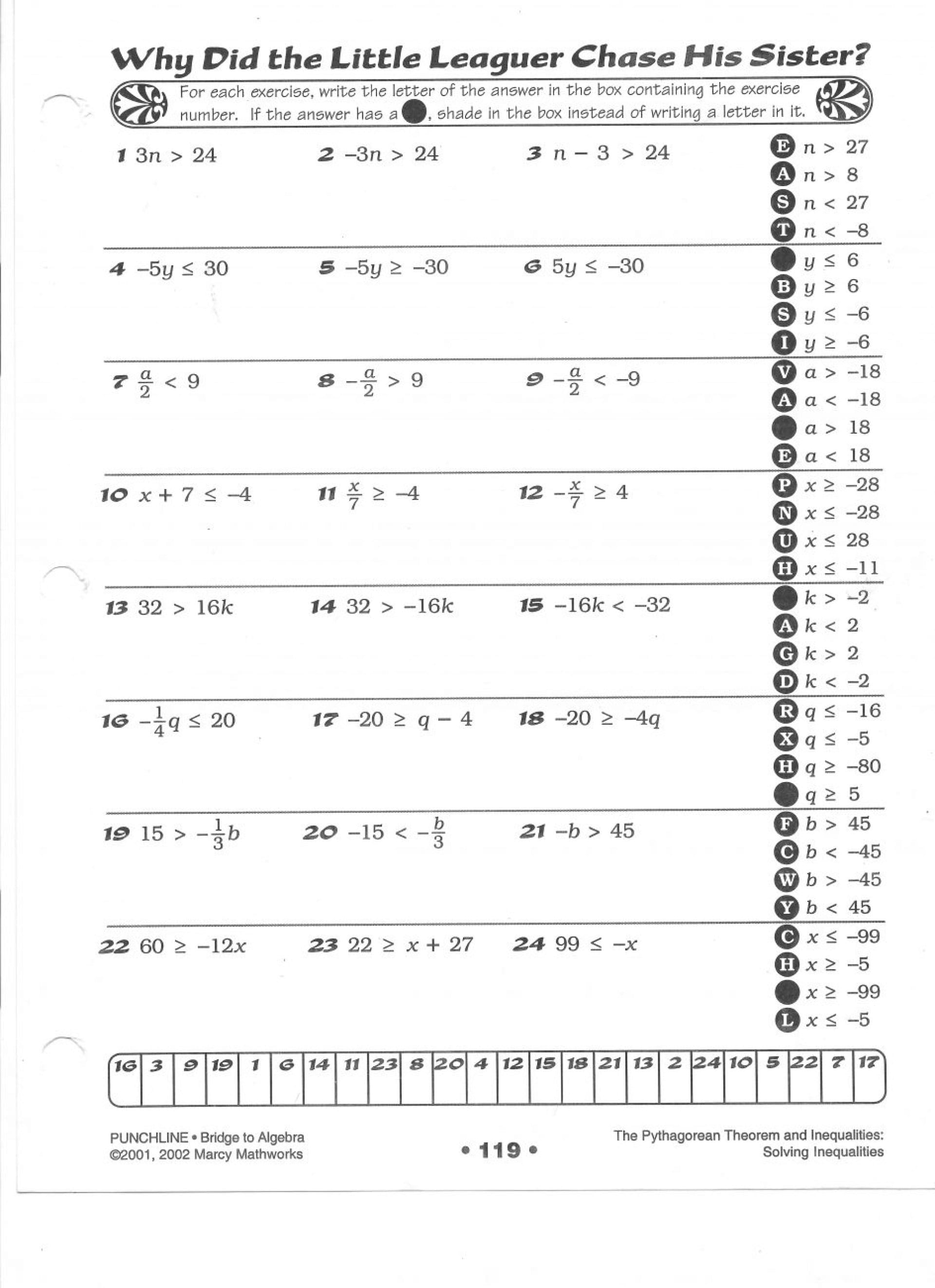 010 Printable Word Pre Algebra Problems Worksheets Stirring