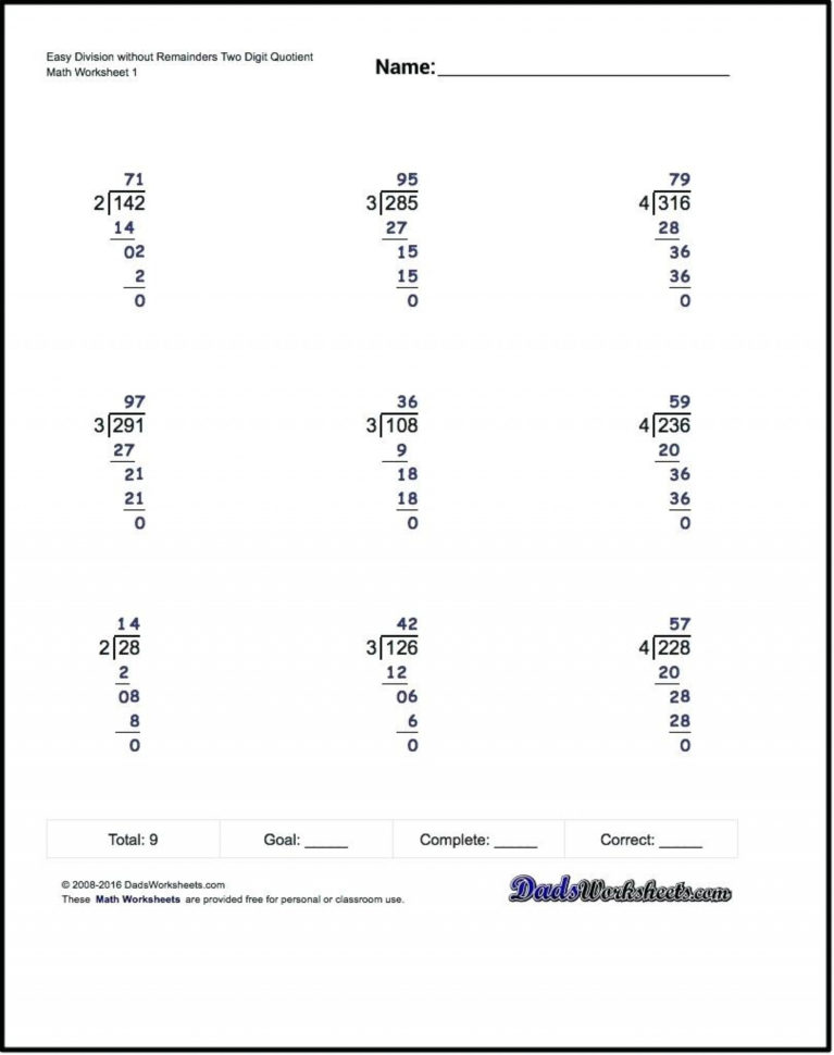 010 Worksheet Decimal Multiplication And Division Shocking