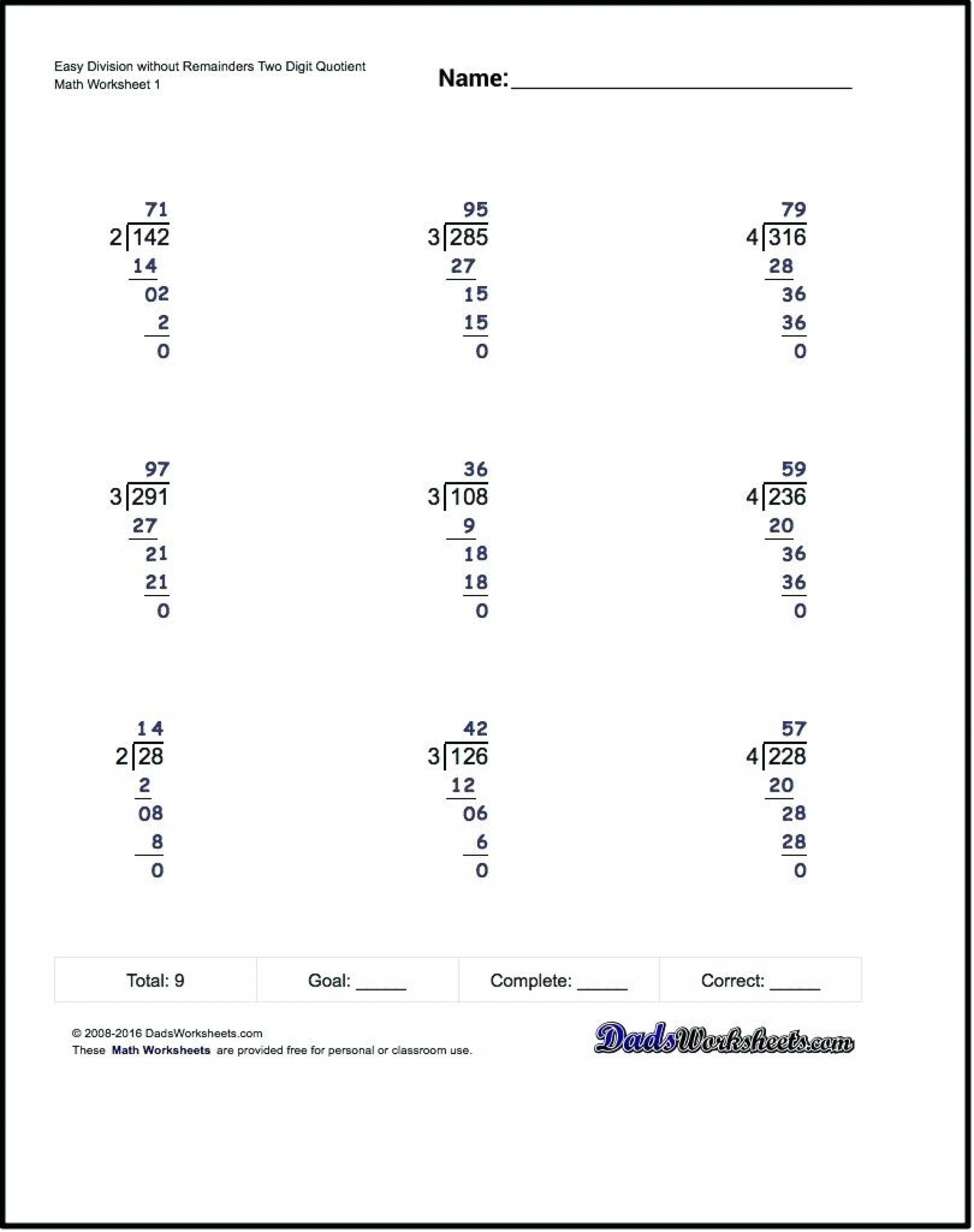 010 Worksheet Decimal Multiplication And Division Shocking