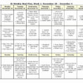 011 Meal Plan  Pdf Rice Schedule Planner Luxury