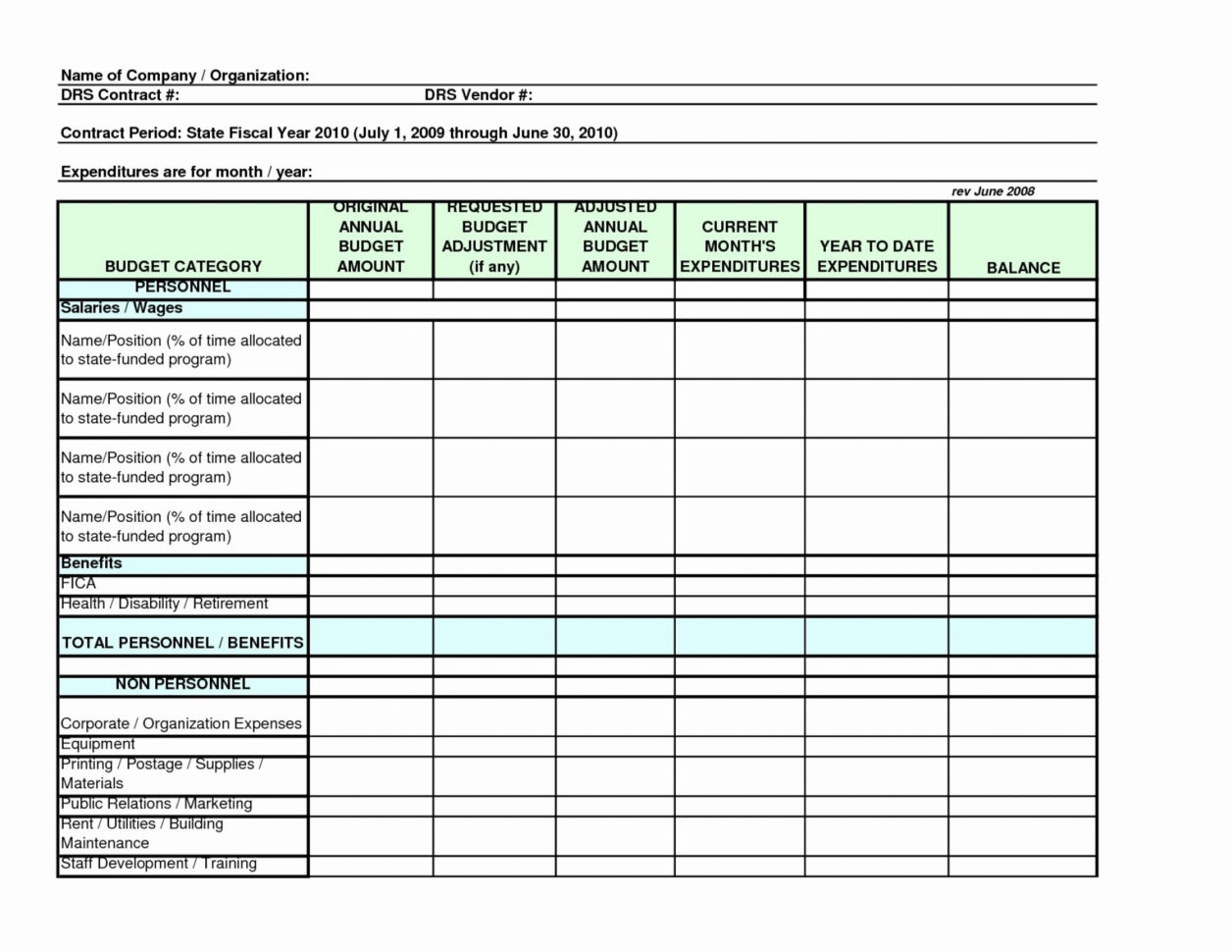 011 Plan S Retirement Budget  Excel New