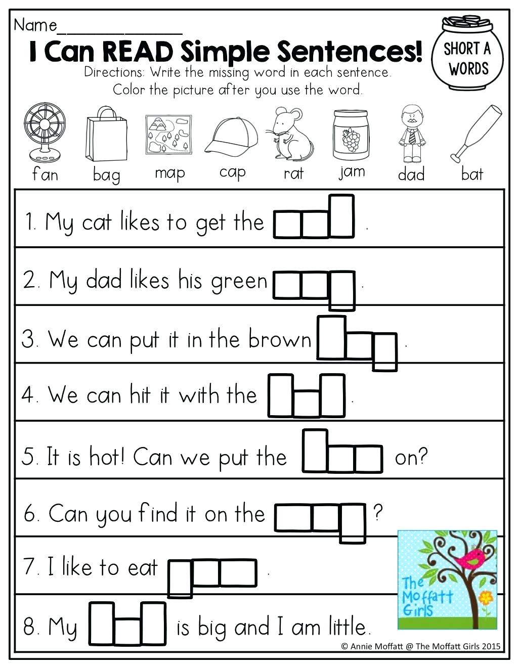 012 Word Family Printables Printable At Worksheets For Kindergarten