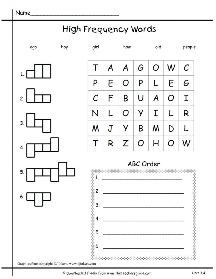 013 1St Grade Colorsights Printables Worksheet Writing