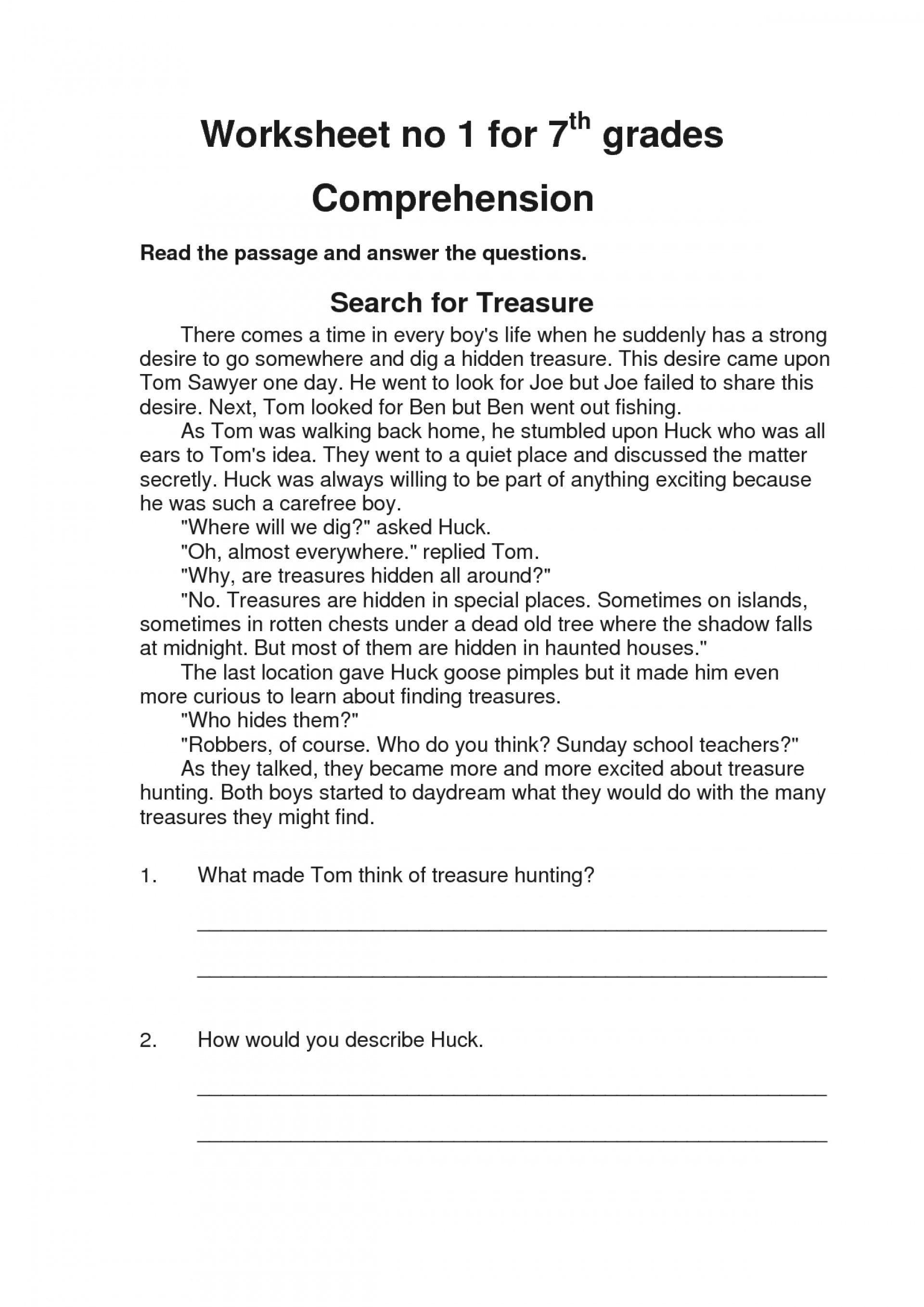 013 Math Comprehension Worksheets Worksheet Third Grade